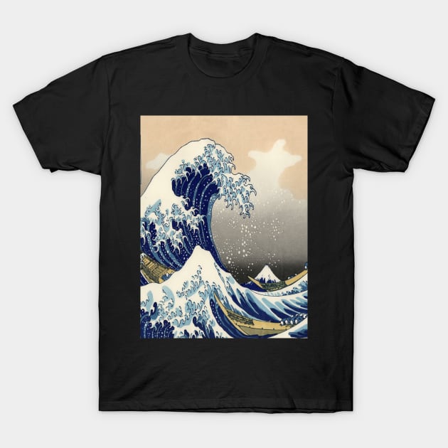 The Great Wave off Kanagawa T-Shirt by soufyane